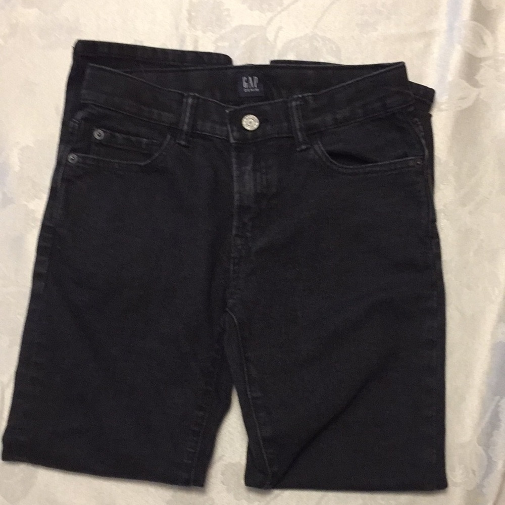 Gap boys black jeans size 10
